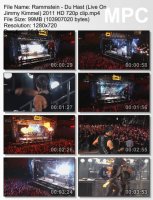 Клип Rammstein - Du Hast (Live On Jimmy Kimmel) HD 720p (2011)