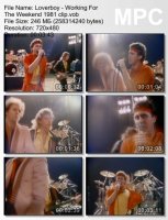 Клип Loverboy - Working For The Weekend (1981)