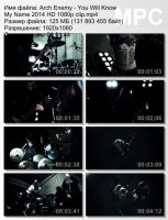 Клип Arch Enemy - You Will Know My Name HD 1080p (2014)