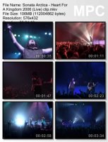 Клип Sonata Arctica - Heart For A Kingdom (Live) (2006)