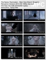 Клип Rammstein - Mein Herz Brennt (Eugenio Recuenco Version) HD 1080p (2013)
