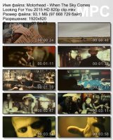 Клип Motorhead - When The Sky Comes Looking For You HD 820p (2015)