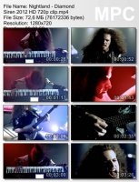 Клип Nightland - Diamond Siren HD 720p (2012)
