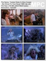 Клип Twisted Sister & Alice Cooper - Be Chrool To Your School (1985)