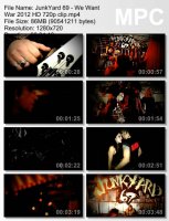 Клип JunkYard 69 - We Want War (HD 720p) (2012)