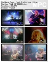 Клип Axxis - Touch The Rainbow (1990)
