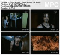 Клип Chris Cornell - Can't Change Me (2001)
