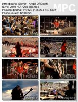 Клип Slayer - Angel Of Death (Live) HD 720p (2010)