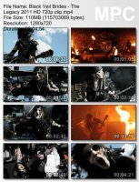Клип Black Veil Brides - The Legacy (HD 720p) (2011)