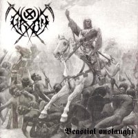 Grom / Sunwheel - Beastial Onslaught / Prophecies Of The Aryan Moon (Split) (2004)