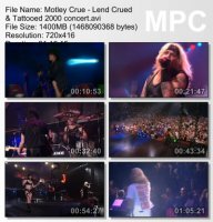 Motley Crue - Lend Crued & Tattooed (DVDRip) (2000)