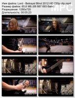 Клип Lord - Betrayal Blind HD 720p (2012)