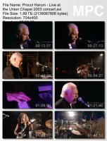 Procol Harum - Live At The Union Chapel (DVDRip) (2003)