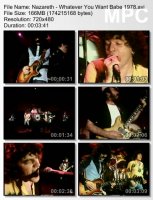 Клип Nazareth - Whatever You Want Babe (1978)