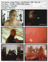 Клип Judas Priest - Hot Rockin\' (1981)