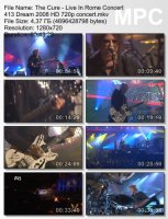 The Cure - Live In Rome Concert (HD 720p) (2008)