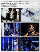 Клип W.A.S.P. - Black Forever (1995)
