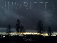 Unwritten - 135/365 (2014)