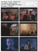 Клип AC/DC - Shake Your Foundations (1985)