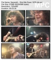 Клип Nazareth - Shot Me Down (1978)