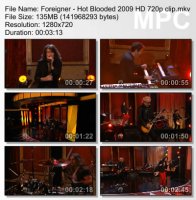 Клип Foreigner - Hot Blooded (Live) (HD 720p) (2009)