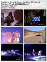 Клип Guns \'N\' Roses - Don\\\'t Cry (1991)