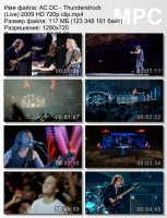 Клип AC/DC - Thunderstruck (Live) HD 720p (2009)