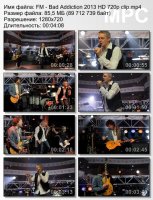 Клип FM - Bad Addiction HD 720p (2013)