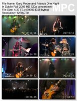 Gary Moore And Friends - One Night In Dublin Roll (BDRip HD 720p) (2005)