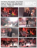 Клип Def Leppard - Pour Some Sugar On Me (HD 720p) (2011)
