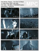 Клип Saxon & Motorhead - I\\\'ve Got To Rock To Stay Alive (2007)