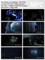 Клип Iron Maiden - The Final Frontier (HD 1080p) (2010)