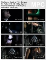 Клип Cradle Of Filth - Forgive Me Fathe (HD 1080p) (2011)
