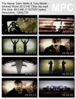 Клип Dario Mollo & Tony Martin - Wicked World HD 720p (2012)