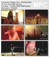 Клип Motley Crue - Mutherfucker Of The Year (2008)
