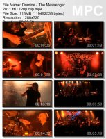 Клип Domine - The Messenger (HD 720p) (2011)