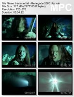 Клип Hammerfall - Renegade (2000)
