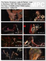 Emerson, Lake & Palmer - Live in Montreux (HD 720p BDRip) (1997)