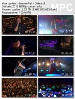HammerFall - Gates Of Dalhalla (BDRip) (2012)