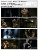 Клип Marilyn Manson - No Reflection HD 720p (2012)