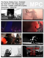 Клип Motley Crue - Kickstart My Heart (HD 720p) (2011)