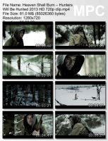 Клип Heaven Shall Burn - Hunters Will Be Hunted HD 720p (2013)