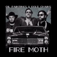Fire Moth - Oil Paintings & Gold Chains (2014)