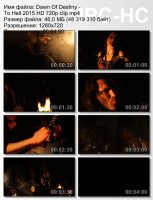 Клип Dawn Of Destiny - To Hell (HD 720p) (2015)