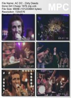 Клип AC/DC - Dirty Deeds Done Dirt Cheap (1976)