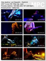 Клип Led Zeppelin - Kashmir (Live) HD 720p (2007)