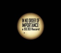 VA - In No Order Of Importance: A 93.93 Record (2015)