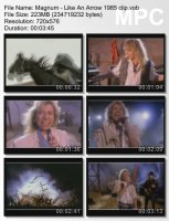Клип Magnum - Like An Arrow (1985)