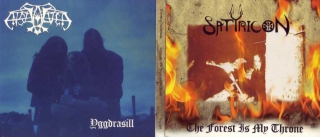 Satyricon & Enslaved - The Forest Is My Throne / Yggdrasill (Split) (1995)