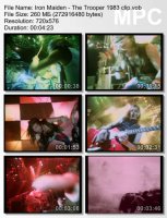 Клип Iron Maiden - The Trooper (1983)
